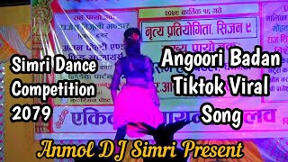 Anguri Badan Dj Tiktok Viral Song Stage Dance Simri Dance Competition Anmol Dj Simri DJ Vishal