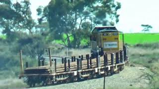 AB 1535 on Watco Rail train to PIAWANING on the MILING Line. Mon July 24  2023.