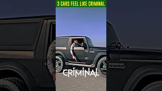 3 Best Cars  Feel Like " Criminal " 🥵 #shorts #youtubeshorts #trending