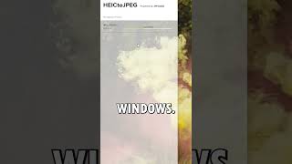 Easiest Way To Convert HEIC to JPG on Windows #apple #windows #heic #jpg