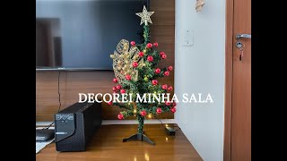 DECOREI MINHA SALA