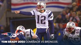 BONUS BREAKDOWN: Josh McDaniels Film Review of Tom Brady's 2003 Comeback vs. Bro