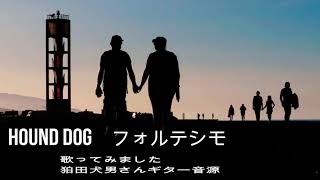 歌ってみました／HOUND DOG「フォルテシモ」　狛田犬男さんのギター音源をお借りしました