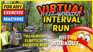 23 Min HIIT Workout | Treadmill | Elliptical | Exercise Bike HIIT Interval Run Workout!