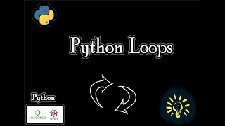 #Python While loop and For Loops with examples #data #datascience #anaconda #loop #datastructures