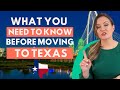 Things To Know Before Moving To Texas