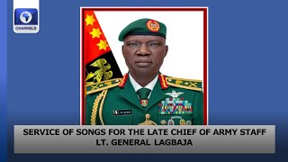 Service Of Songs For Late Chief Of Army Staff Lt. General Lagbaja | Live