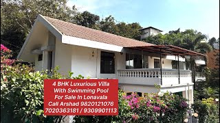 4 BHK Bungalow For Sale In Lonavala @yopropertyexplorer