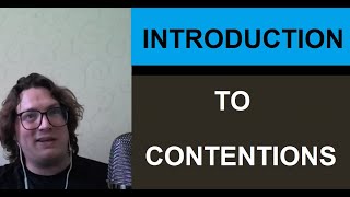 Intro to Contentions - How to write a debate contention - Jim Freeman