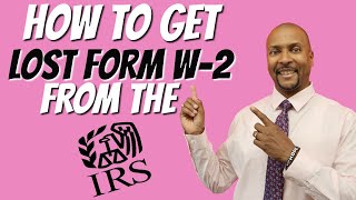 How To Replace Lost W2s | TCC