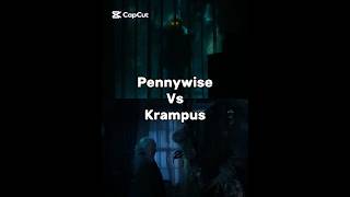 Pennywise vs Krampus #edit#viral#like#share#horror