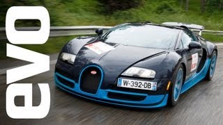 Bugatti Veyron Vitesse driving 1000 miles on Mille Miglia | evo DIARIES