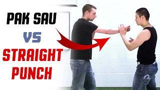 Wing Chun Techniques - Pak Sau vs Straight Punch
