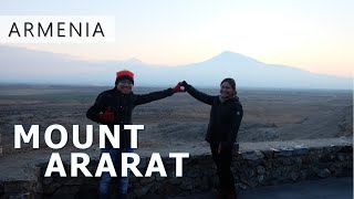 Noravank Monastery and Mount Ararat view l Armenia Travel