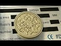 How to make a coins die by HITEC Laser marking machine