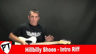 How To Play - Hillbilly Shoes - Montgomery Gentry  - chicken pickin' country guitar lesson