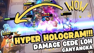 HYPER HOLOGRAM LAYLA 1 TERMYATA KUAT JUGA MLBB MAGIC CHESS INDONESIA