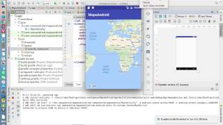 Android Studio Tutorials - 45 : Google Maps Android API V2 in Android