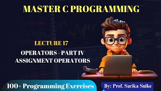 17. Assignment operator in C Language | Shorthand Assignment operators in C | C Language tutorial