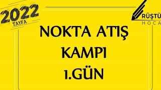 Nokta Atış Kampı | 1.GÜN | Yazım Kuralları | RÜŞTÜ HOCA