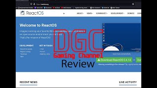 DGC TRYS: ReactOS 0.4.14 (alpha)