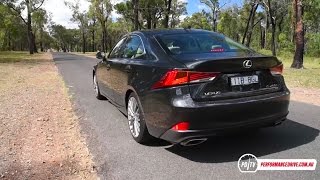 2017 Lexus IS 200t Sports Luxury 0-100km/h \u0026 engine sound