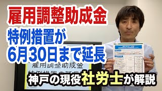 雇用調整助成金 特例措置の延長を現役の社会保険労務士が詳しく解説