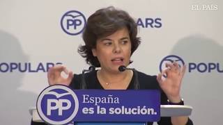 EN Soraya Sáez de Santamaría - Spanish democracy and judiciary independence