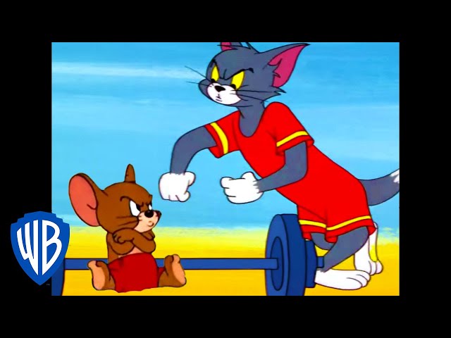 Tom Jerry At The Gym Verb Patter English Esl Video Lessons