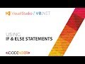 VB NET - Using If & Else Statements