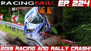 Racing and Rally Crash Compilation 2019 Week 224