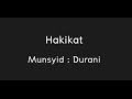 Hakikat - Durrani | lirik