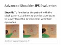 starmat shoulder joint position sense jps proprioception evaluation u0026 retraining