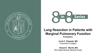 Lung Resection in Patients with Marginal Pulmonary Function