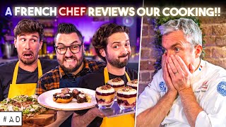 FRENCH CHEF REVIEWS OUR COOKING | Sorted Food