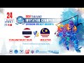 Thailand Select Blue VS Malaysia | Thailand invitation championship | Division U15 Boy (A) : Game 21