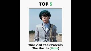 BTS Members That Only Can Visit Their Parents Few Time A Year! 😭😭