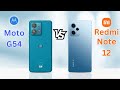 Moto G54 5G vs Redmi Note 12 5G - Full Comparison