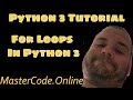 How To Use For Loops In Python 3