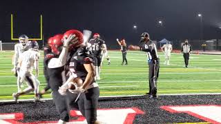 Yelm QB Nathaniel Paul throws a dart to Kyler Ronquillo for a touchdown