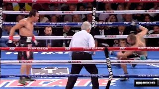 LAST FIGHT!! Juan Manuel Marquez vs Mike Alvarado, Full Highlights