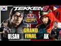 GRAND FINAL - Ulsan vs AK (DRAGUNOV vs SHAHEEN) - Tekken 8 Redbull Golden Letters 2024