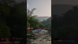 Kayaking in Kerala - Periyar, Injathotty