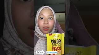 #shorts Menyesal beli Golden Salt Egg peyek.