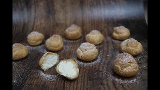 نان خامه ای (خمیر شو با توضیحات کامل) Cream Puff