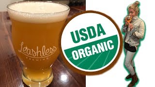 What is ORGANIC BEER? || MARINE TURNS BREWMASTER || Leashless Brewing