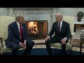 President Biden, Donald Trump meet in Oval Office