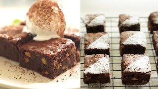 [Eng][왕초보베이킹]진짜 쉽고 맛있는 최고의 클래식 브라우니 레시피,how to make classic brownies 로미꽃빵romitube