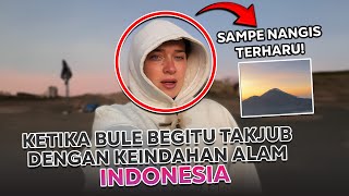 Sampe Nangis! Reaksi Bule Lihat Keindahan Alam Indonesia