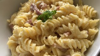 Recette: Pâte à la Carbonara facile